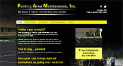 Desktop Screenshot of parkingmaintenanceomaha.com